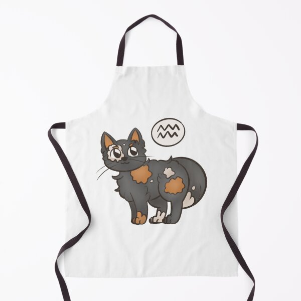 Item preview, Aquarius Zodiac Cat Cute Horoscope Art designed and sold by syariesincart.