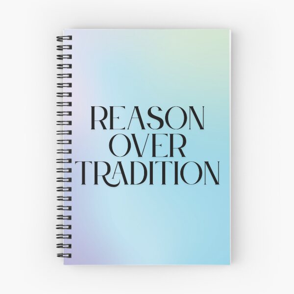Item preview, Reason Over Tradition | Philosophical Design designed and sold by HeyHas.