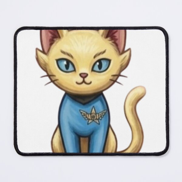 Item preview, Cute Science Fiction Cat Pointy Ears Alien Kitty designed and sold by Lizxermina.
