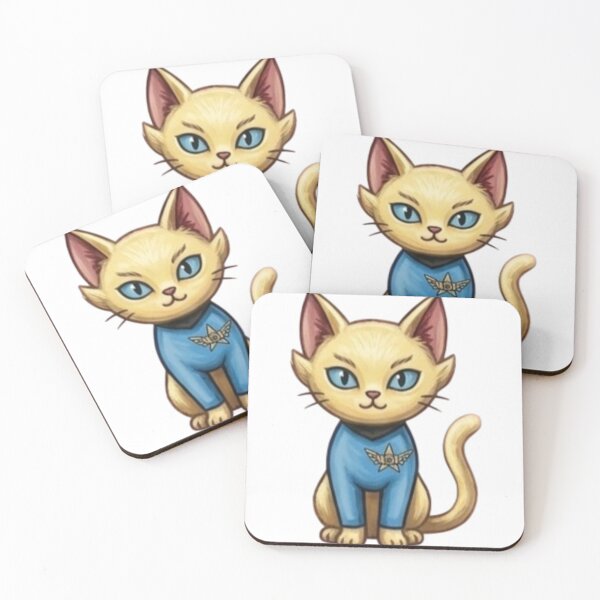 Item preview, Cute Science Fiction Cat Pointy Ears Alien Kitty designed and sold by Lizxermina.