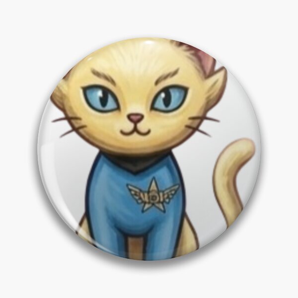 Item preview, Cute Science Fiction Cat Pointy Ears Alien Kitty designed and sold by Lizxermina.