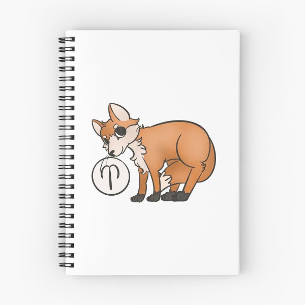 Item preview, Aries Zodiac Fox Cute Horoscope Art designed and sold by syariesincart.