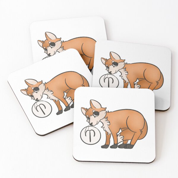 Item preview, Aries Zodiac Fox Cute Horoscope Art designed and sold by syariesincart.