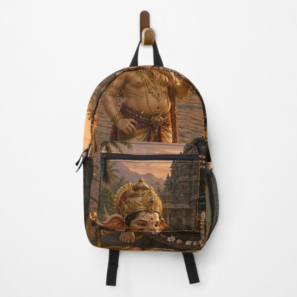 Item preview, Lord Ganesha and Ravana – The Sacred Atma Linga Series. The Birth of Gokarna Mahabaleshwar – Lord Ganesha's Divine Victory designed and sold by Homyar.