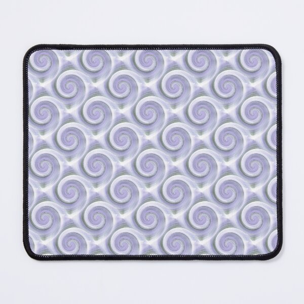 Item preview, Pastel Retro Spiral Swirl Pattern in Purple designed and sold by Artistestella.