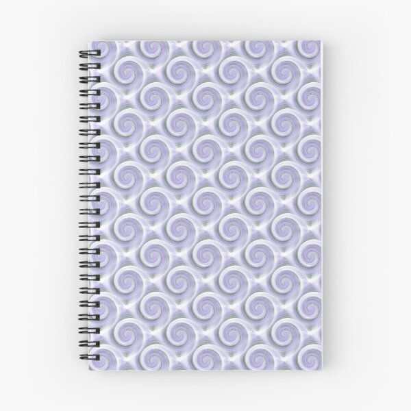 Item preview, Pastel Retro Spiral Swirl Pattern in Purple designed and sold by Artistestella.