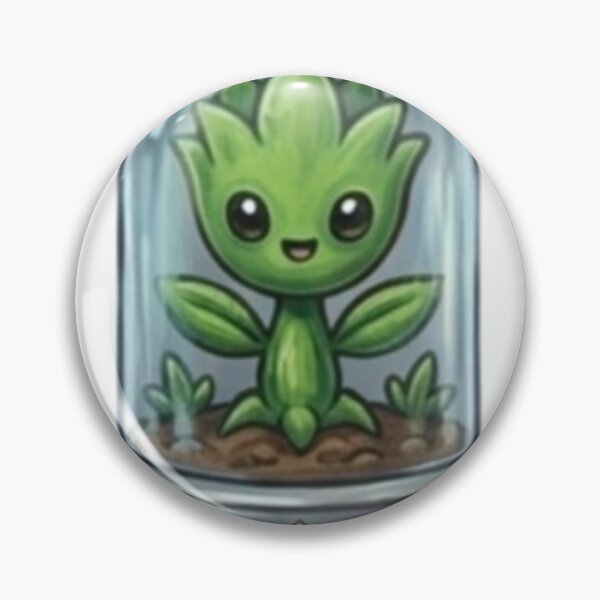 Item preview, Cute Space Sprout Alien Plant In Glass Dome designed and sold by Lizxermina.