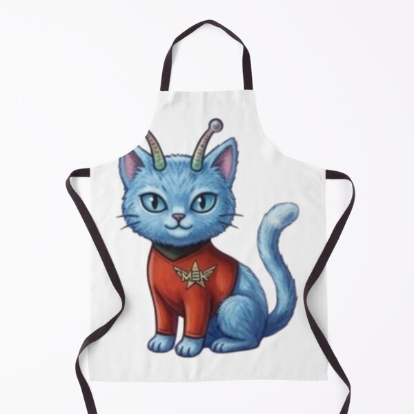 Item preview, Galactic Radio Cat Cute Alien Astronaut Kitty designed and sold by Lizxermina.