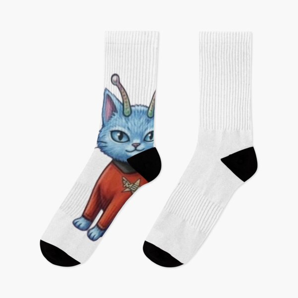 Item preview, Galactic Radio Cat Cute Alien Astronaut Kitty designed and sold by Lizxermina.