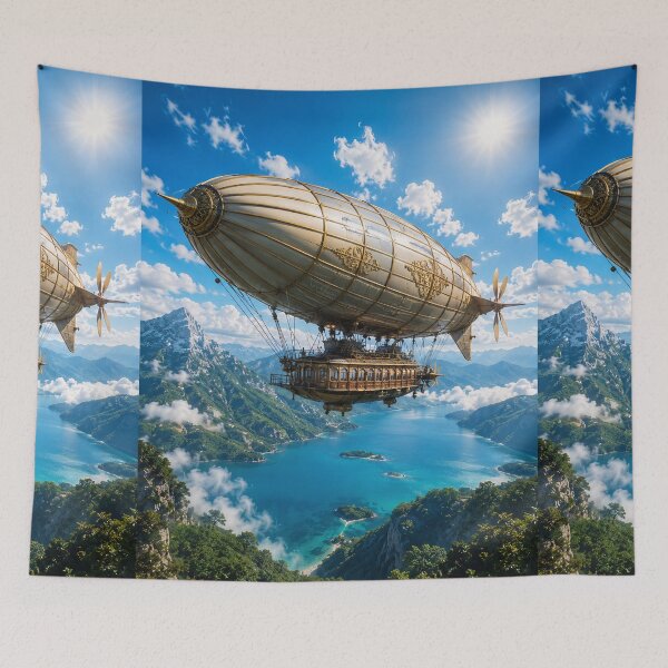 Item preview, Gas Airship  designed and sold by AwesomeDigiShop.