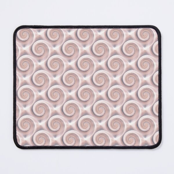 Item preview, Pastel Retro Spiral Swirl Pattern in Peach designed and sold by Artistestella.