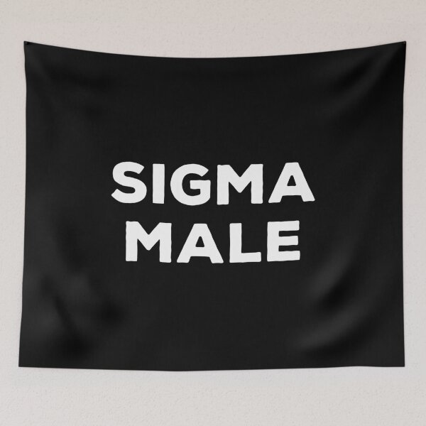 Item preview, Sigma Male - Funny Modern Slang designed and sold by qanizawelfy.
