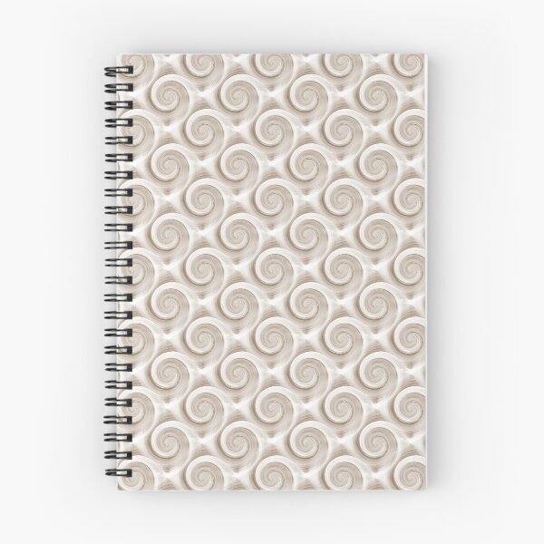 Item preview, Pastel Retro Spiral Swirl Pattern in Beige designed and sold by Artistestella.