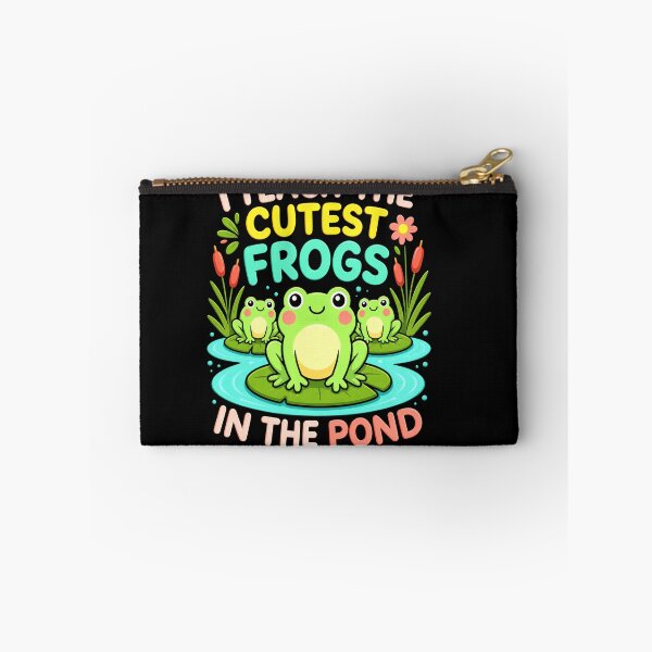 Item preview, I Teach The Cutest Frogs In The Pond Funny Teacher Design designed and sold by MiALopezArt.