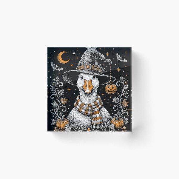 Aperçu de l'œuvre Oie d'Halloween rétro vintage créée et vendue par OMITTEROMINOUS.