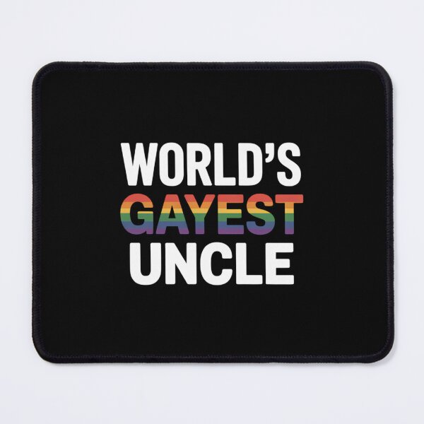 Item preview, Gay Uncle LGBT World's Gayest Uncle designed and sold by SapfireStuArt.