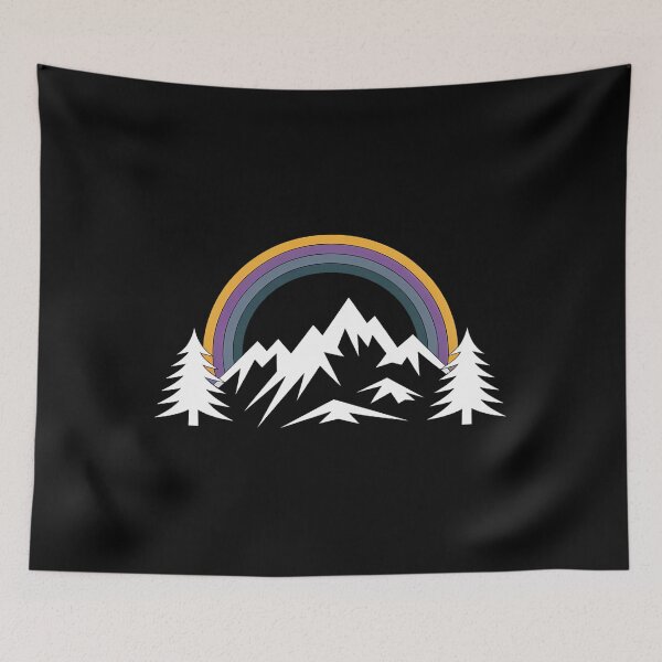 Item preview, Gender Nonbinary Pride Hiking Camping Backpacking LGBT designed and sold by SapfireStuArt.