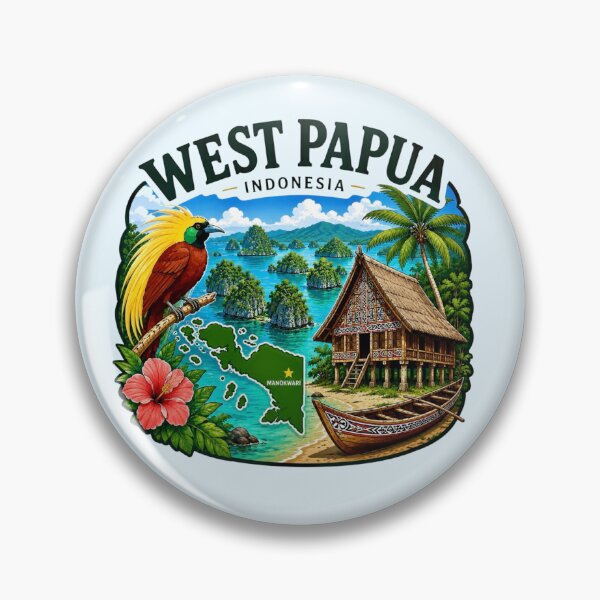 Item preview, West Papua, Indonesia designed and sold by Myra365Art.