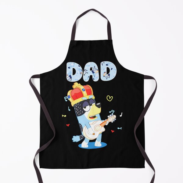 Item preview, Cool Blue Heeler Father Playing Guitar designed and sold by TokenSloth.