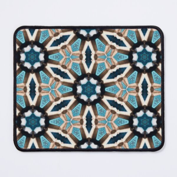 Item preview, Vintage Blue Daisy Pattern designed and sold by Shy Fractal Designs.