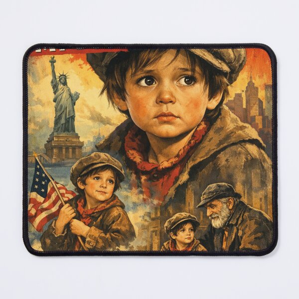 Item preview, A nostalgic homage to the silent film drama My Boy designed and sold by Mauswohn.