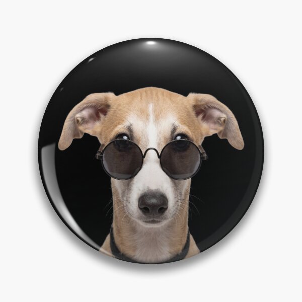 Item preview, Cute Baby Greyhound dog Wearing Sunglasses Funny designed and sold by RareLavender.