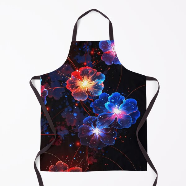 Item preview, Neon Bloom Dreams – Glowing Floral Fantasy Art designed and sold by IMuDesigner.