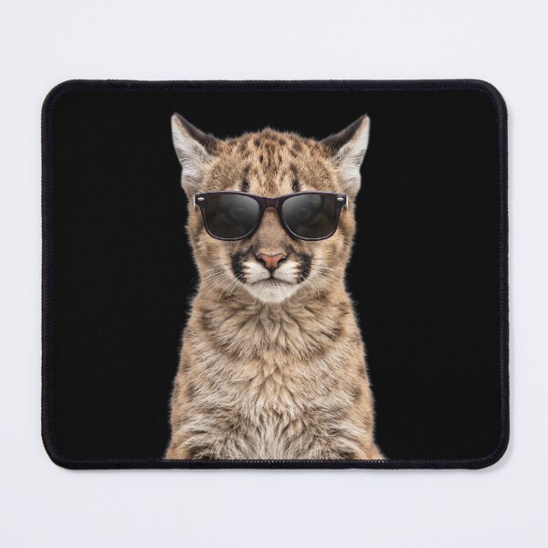 Item preview, Cute Baby Cougar Wearing Sunglasses Funny designed and sold by RareLavender.