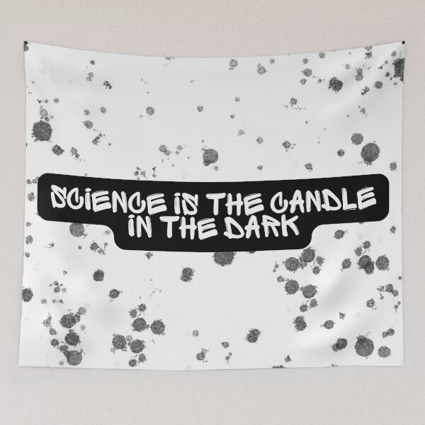 Item preview, Science is the Light in the Darkness | Inspired by Carl Sagan designed and sold by HeyHas.