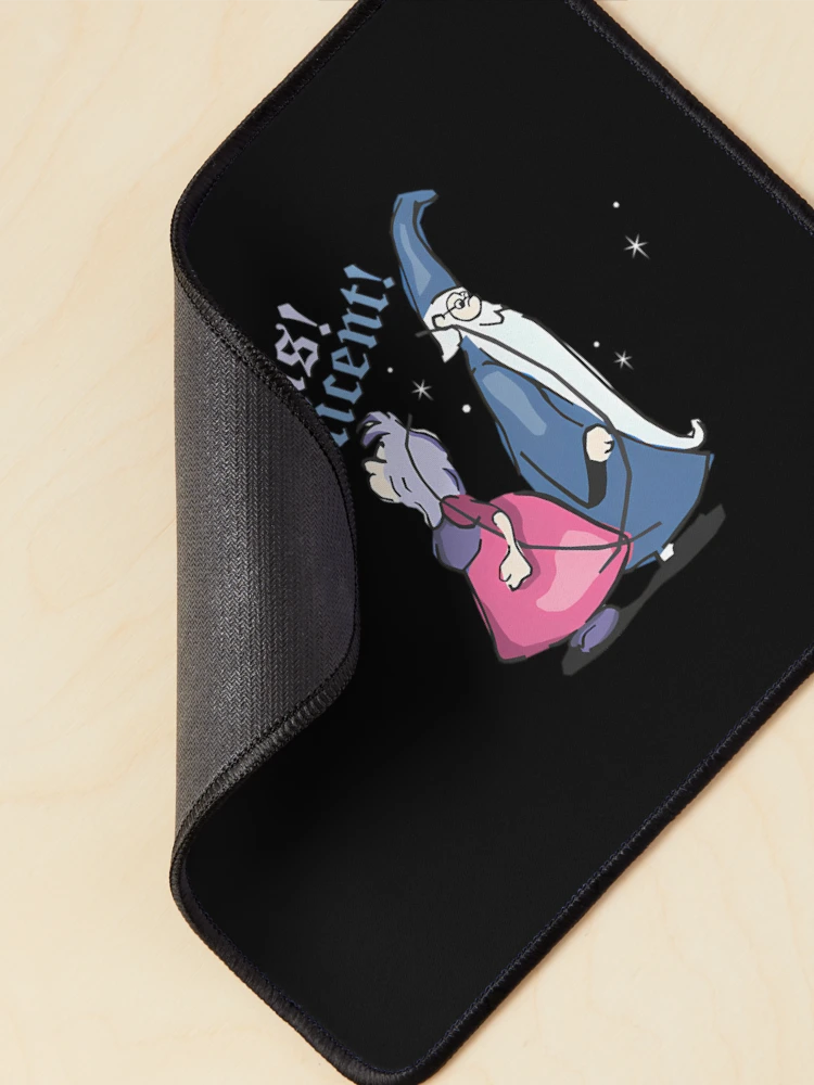 Thumbnail 2 of 5, Mouse Pad, Magic Wizard Rivalry Cartoon designed and sold by TokenSloth.