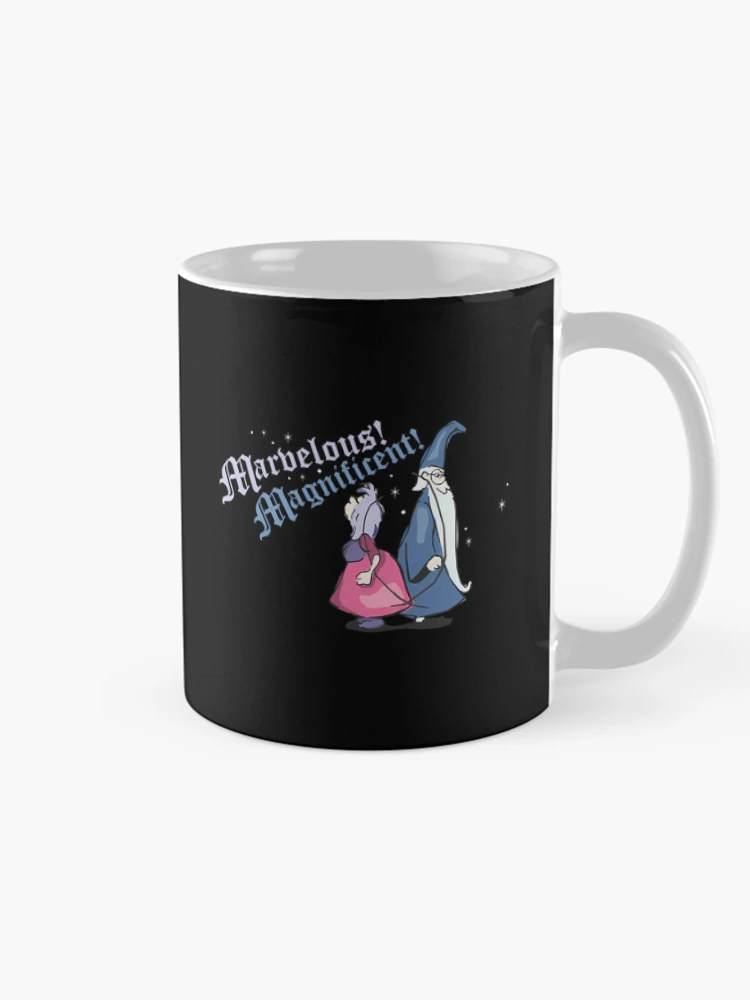 Thumbnail 3 of 6, Coffee Mug, Magic Wizard Rivalry Cartoon designed and sold by TokenSloth.