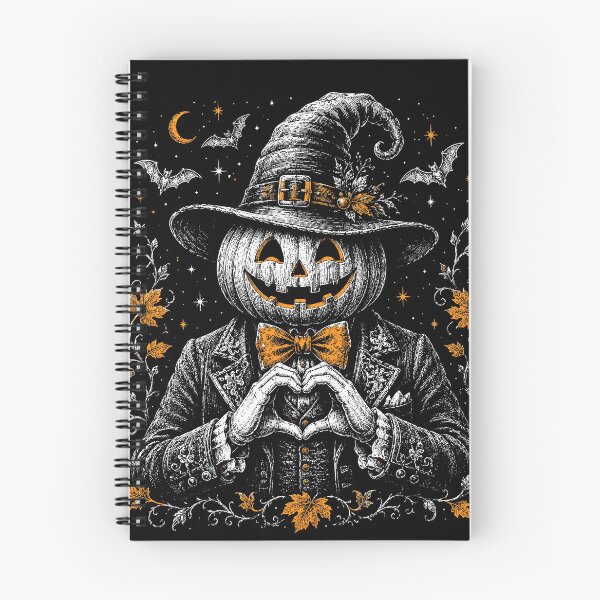 Item preview, Retro Vintage Halloween Pumpkin Man designed and sold by OMITTEROMINOUS.