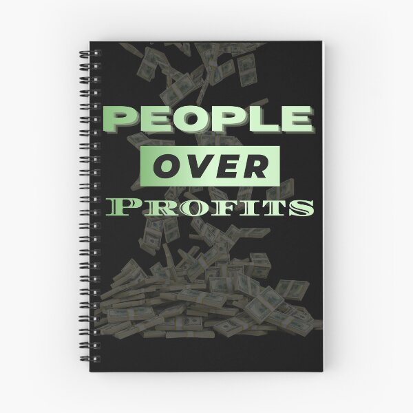 Item preview, People Over Profits designed and sold by Unimotionwear.