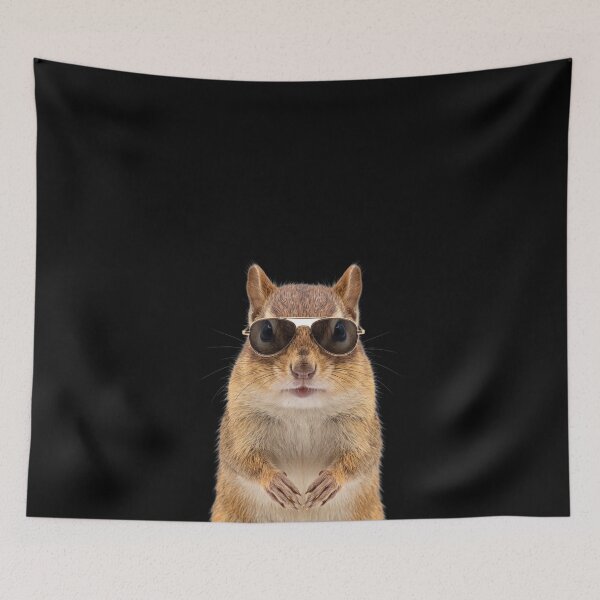 Item preview, Cute Baby Chipmunk Wearing Sunglasses Funny designed and sold by RareLavender.