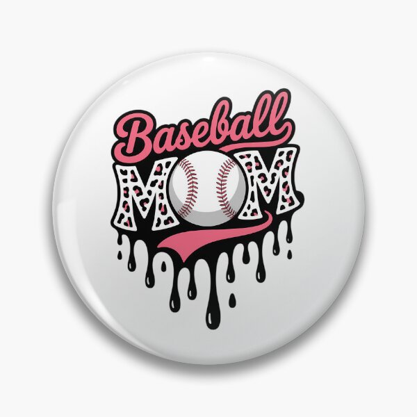 Item preview, Baseball Mom Pink Leopard Ice Cream Drip Mother's day designed and sold by SapfireStuArt.
