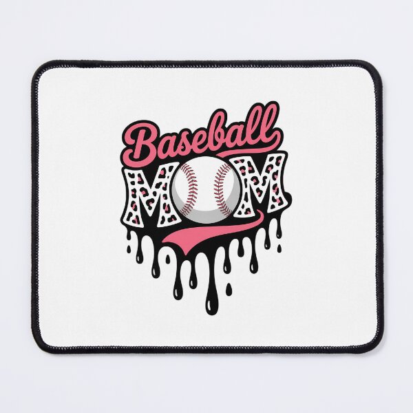 Item preview, Baseball Mom Pink Leopard Ice Cream Drip Mother's day designed and sold by SapfireStuArt.