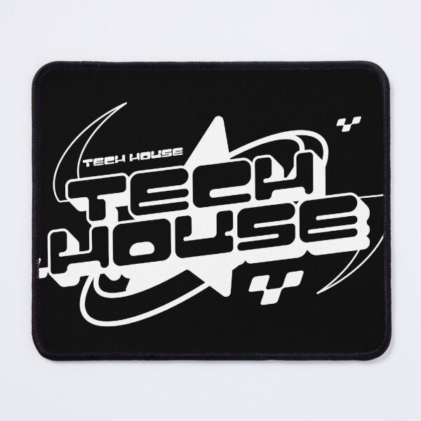 Item preview, TECH HOUSE - Y2K StarVibe (White) designed and sold by Discothreadz.