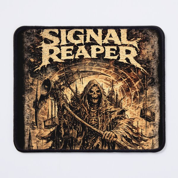 Item preview, SIGNAL REAPER | Vintage Metal T-Shirt | Analog Horror | RetroCrypt Studio designed and sold by RetroCrypt Studio.