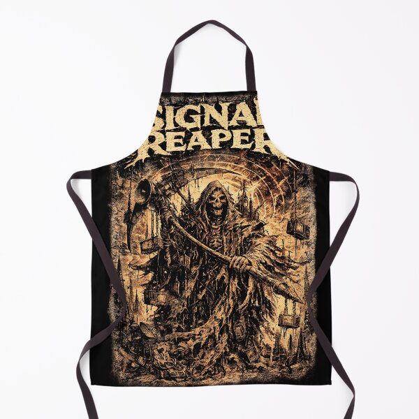 Item preview, SIGNAL REAPER | Vintage Metal T-Shirt | Analog Horror | RetroCrypt Studio designed and sold by RetroCrypt Studio.