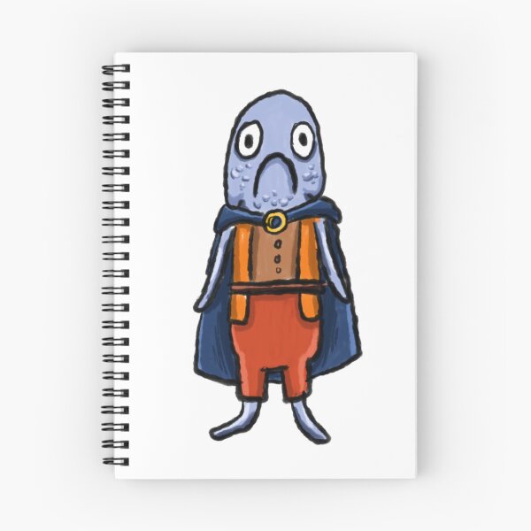 Item preview, Fishfolk Adventurer in Travelers Cloak designed and sold by Savvique.