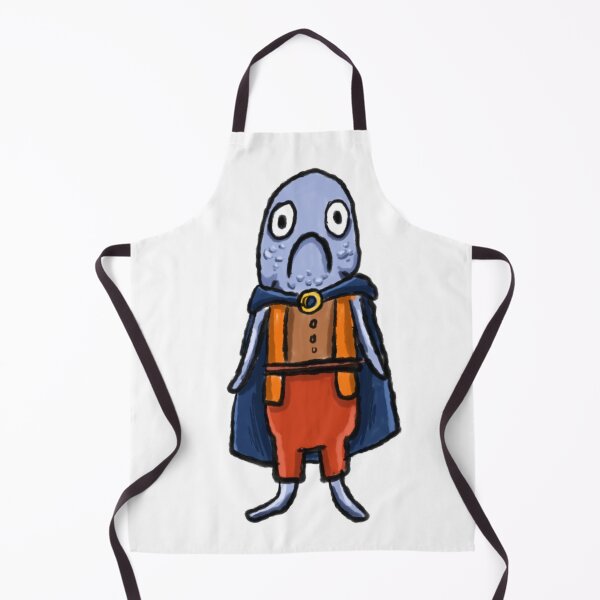 Item preview, Fishfolk Adventurer in Travelers Cloak designed and sold by Savvique.