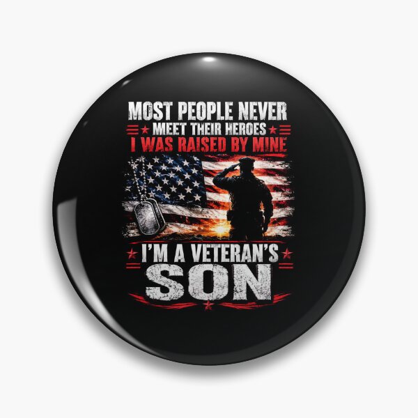 Item preview, I Was Raised by Mine Proud Veteran Son Patriotic Family Tribute designed and sold by Osstaramilua.