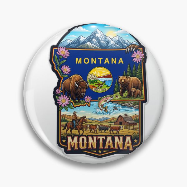 Item preview, Montana designed and sold by FunFitsFactory.
