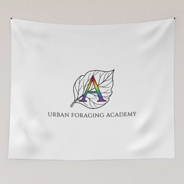 Item preview, Urban Foraging Academy Botanical Leaf Design Wild Edibles Enthusiast T-shirt designed and sold by VintryOff.