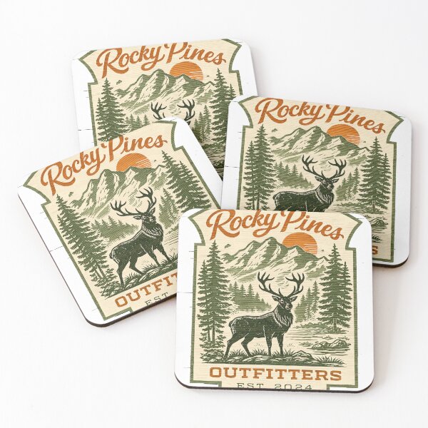 Item preview, Rocky Pines Outfitters designed and sold by Matinez Pink.