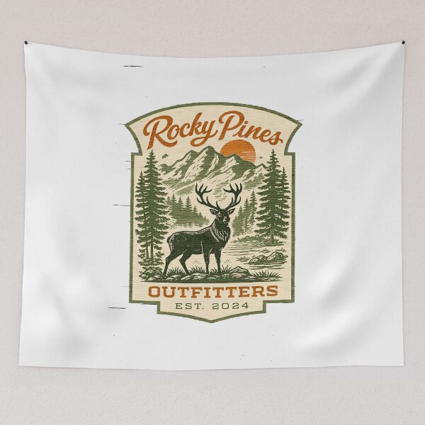 Item preview, Rocky Pines Outfitters designed and sold by Matinez Pink.