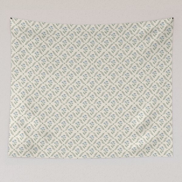 Item preview, Cottagecore floral print designed and sold by pinkyfish1010.