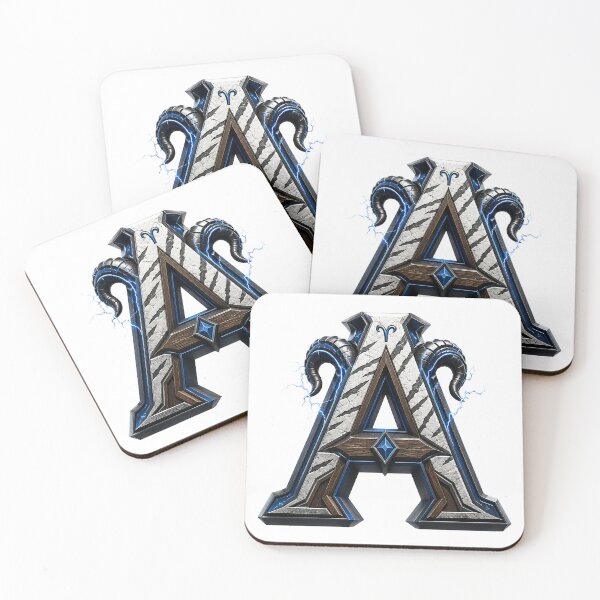 Item preview, Ramstrike Earthforge Letter A designed and sold by BlissBlvdShop.