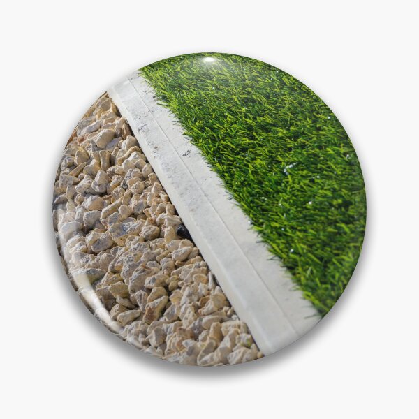 Item preview, Artificial Turf Lawn With Gravel Border and Concrete Edging For Modern Landscape Design designed and sold by Nmallia.