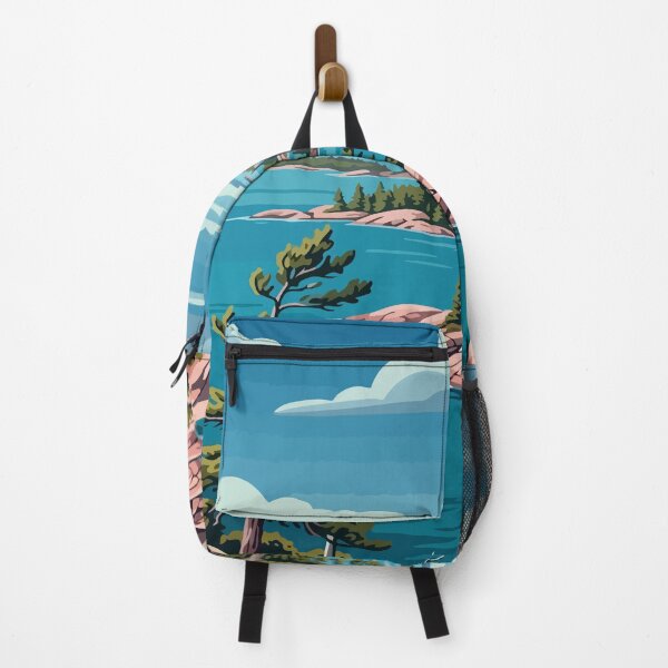 Item preview, Georgian Bay Islands National Park Canada Travel Vintage designed and sold by RareDeerArt.